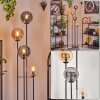 Gastor floor lamp 30 cm Amber, clear, Smoke-coloured, 4-light sources