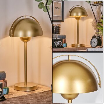 Mushroom Lamp  Guttsta table lamp gold, 1-light source