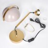 Mushroom Shaped  Guttsta table lamp gold, 1-light source