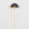 Guttsta ceiling light, floor lamp gold, black, 4-light sources