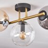 Gastor ceiling light, floor lamp 30 cm gold, Ecru, 1-light source