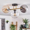 Gastor ceiling light, floor lamp 30 cm gold, Ecru, 1-light source