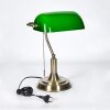 Havsta desk lamp, table lamp antique brass, 1-light source