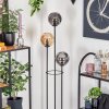 Gastor floor lamp 30 cm Dark wood, black, 3-light sources