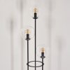 Gastor floor lamp 30 cm Dark wood, black, 3-light sources