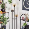 Koyoto floor lamp 25 cm Dark wood, black, 3-light sources