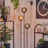 Gastor floor lamp 25 cm Light wood, black, 3-light sources