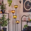 Koyoto floor lamp 30 cm blue, green, coppery, 4-light sources