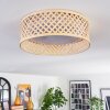 Barroco ceiling light LED Ecru, white, 1-light source