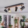 Gesteira ceiling light, hanging light, floor lamp Light wood, black, 1-light source