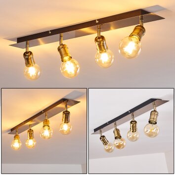 LAGUNITA Ceiling Light antique brass, 4-light sources