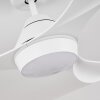 Follseland ceiling fan LED white, 1-light source, Remote control