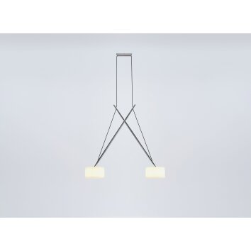 Serien Lighting Pendelleuchte pendant light chrome, 2-light sources