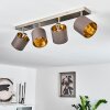 ALSEN Ceiling Light matt nickel, 4-light sources