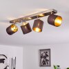 ALSEN Ceiling Light matt nickel, 4-light sources