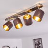 ALSEN Ceiling Light matt nickel, 4-light sources