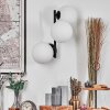 Chehalis globe light, wall light white, 3-light sources