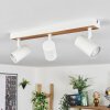 Gesteira ceiling light, ceiling spotlight Ecru, white, 3-light sources