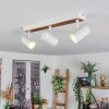 Gesteira ceiling light, ceiling spotlight Ecru, white, 3-light sources