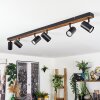 Gesteira ceiling light, ceiling spotlight Ecru, black, 6-light sources