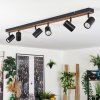 Gesteira ceiling light, ceiling spotlight Ecru, black, 6-light sources