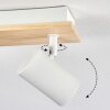 Gesteira ceiling light, ceiling spotlight Ecru, white, 6-light sources