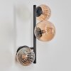 Chehalis globe light Amber, 3-light sources