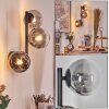 Chehalis globe light 28 cm chrome, 3-light sources