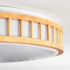 Amarelos ceiling light LED Ecru, white, 1-light source, Remote control