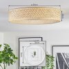 Barroco ceiling light LED Ecru, white, 1-light source