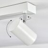 Gesteira ceiling light, ceiling spotlight chrome, 6-light sources