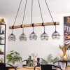 Ripoll hanging light, globe light, pendant light Ecru, black, 5-light sources