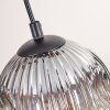 Ripoll hanging light, globe light, pendant light Ecru, black, 5-light sources