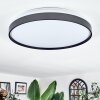 Sofo ceiling light LED black, 1-light source, Remote control