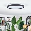 Sofo ceiling light LED black, 1-light source, Remote control