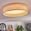 Barroco ceiling light LED Ecru, 1-light source, Remote control