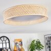 Barroco ceiling light LED Ecru, 1-light source, Remote control