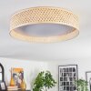 Barroco ceiling light LED Ecru, 1-light source, Remote control