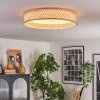 Barroco ceiling light LED Ecru, 1-light source, Remote control