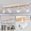 Gesteira ceiling light, ceiling spotlight Ecru, 4-light sources