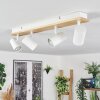 Gesteira ceiling light, ceiling spotlight Ecru, 4-light sources