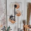 Chehalis globe light, wall light Amber, 3-light sources