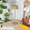 Romdrup Outdoor table lamp, table lamp LED sand-coloured, 1-light source