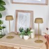 Romdrup Outdoor table lamp LED sand-coloured, 1-light source