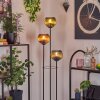 Koyoto floor lamp black, 3-light sources