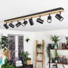 Gesteira ceiling light, ceiling spotlight Ecru, black, 8-light sources