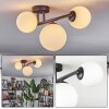 Chehalis ceiling light white, 3-light sources