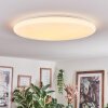 Junor ceiling light LED white, 1-light source, Remote control