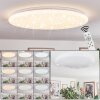 Junor ceiling light LED white, 1-light source, Remote control