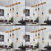 Seegaard Pendant Light Light wood, black, 4-light sources